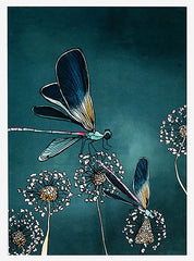 Dragonfly-19 x 27.5-Unframed