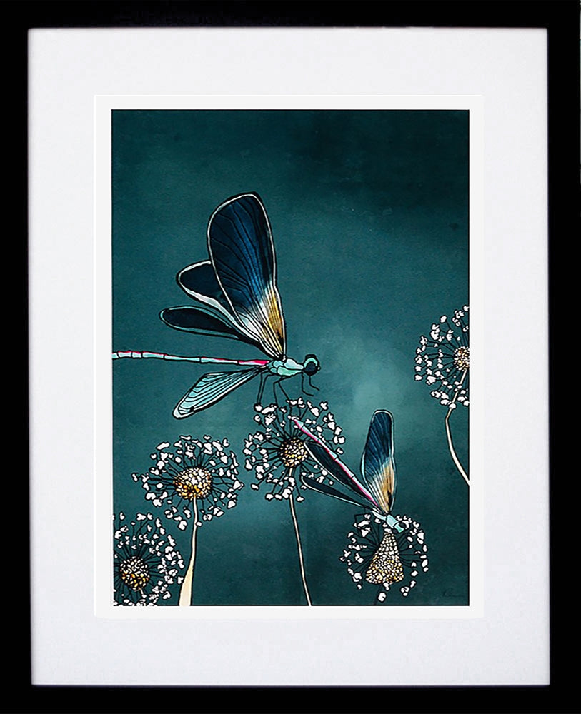 Dragonfly-19 x 27.5-Black Box Frame (With Mount)
