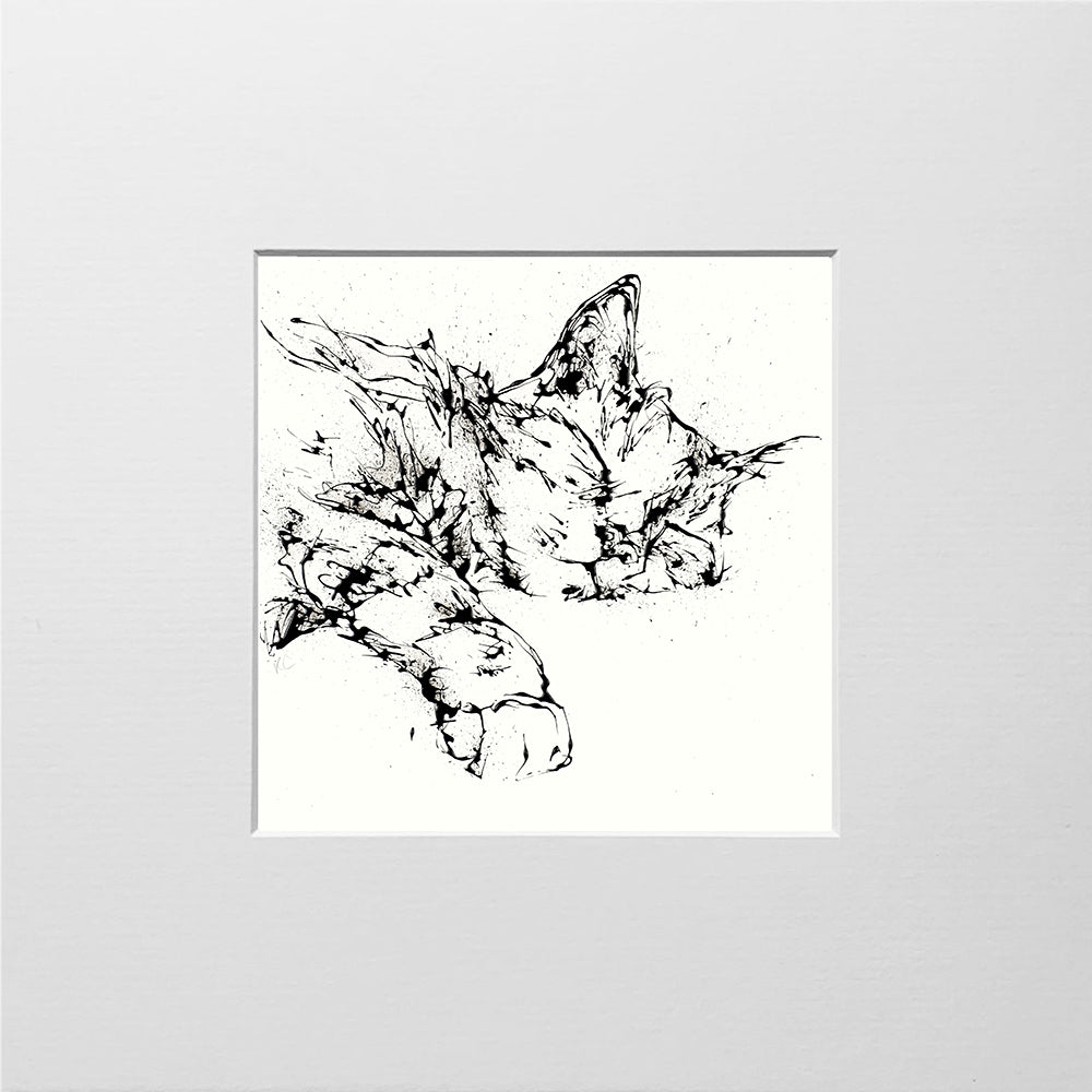 Print Open Edition Animals - Dreamer -12 x 12-Unframed