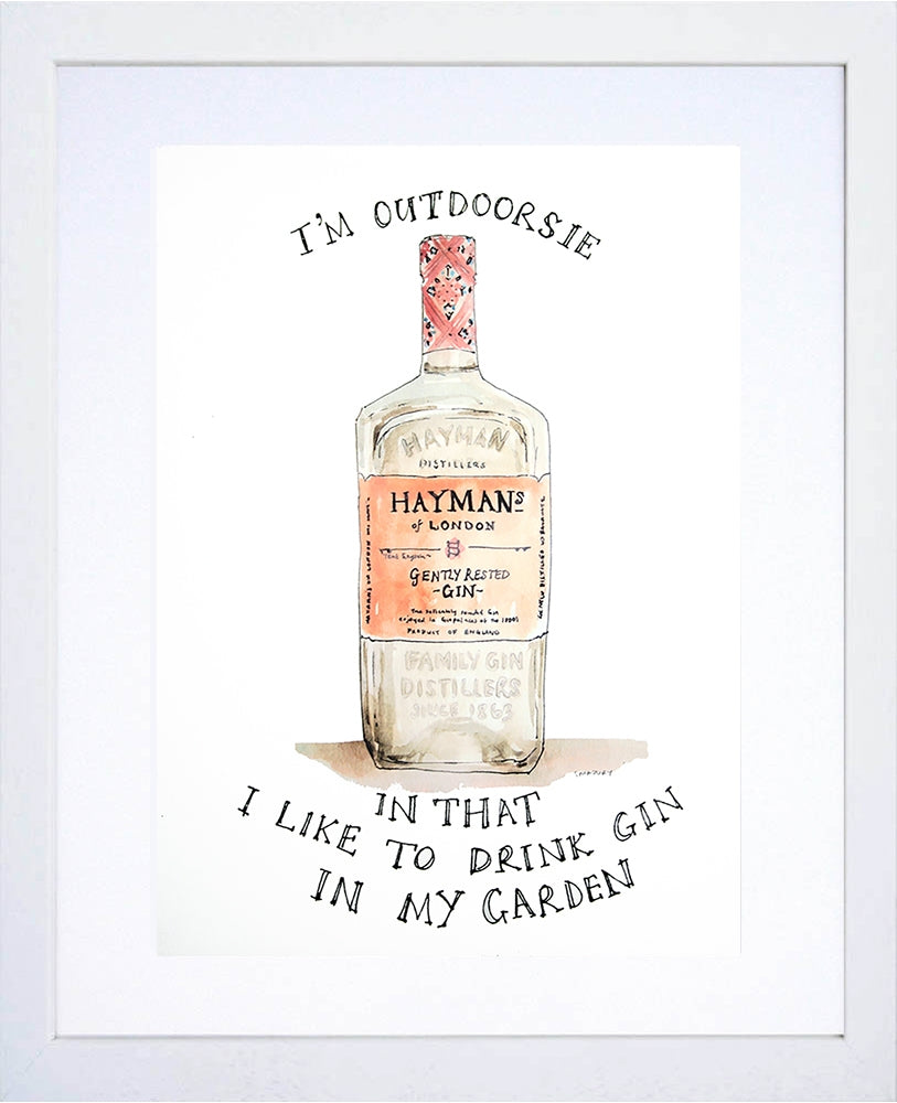 Drinks Gin - Haymans White Frame