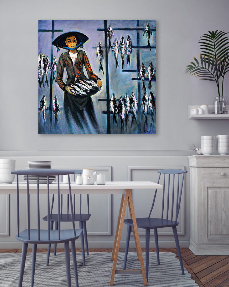 Dry Fish Seller