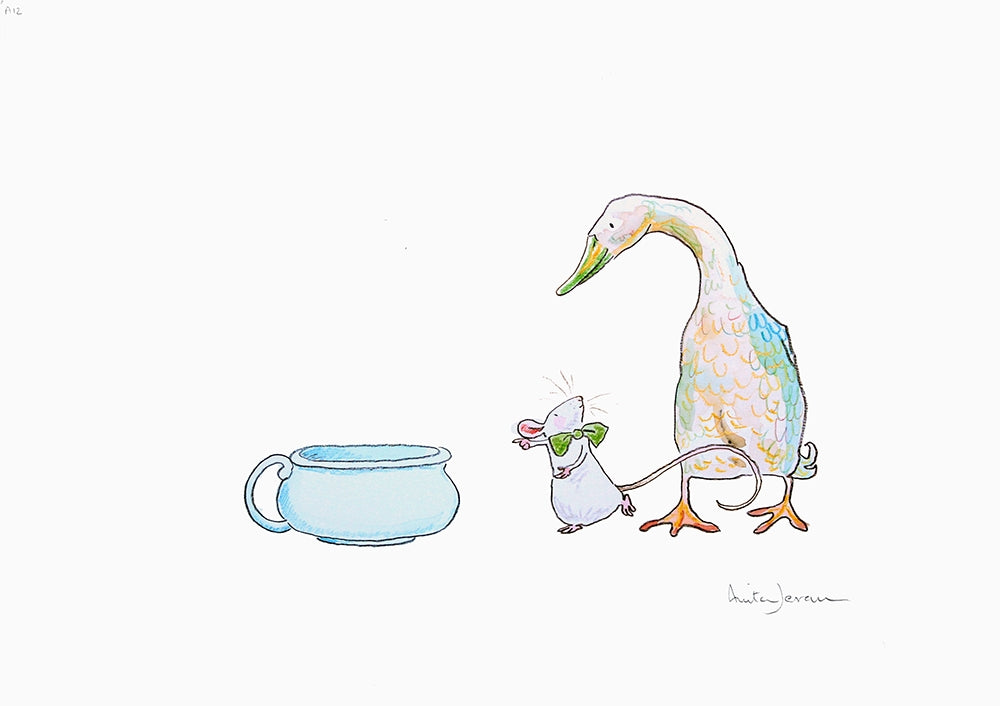 Original - Look Ducky Unframed