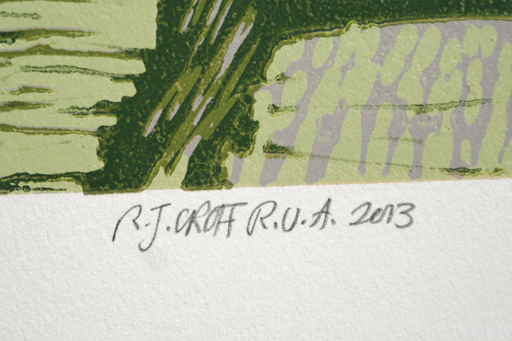 Linocut Print - Co Down Dundrum 88