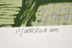 Linocut Print - Co Down Dundrum 88