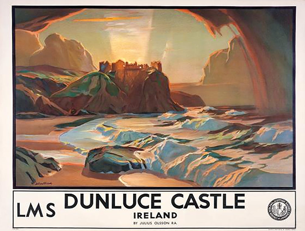 Ireland Co Antrim - Dunluce Castle (UF) 30x40