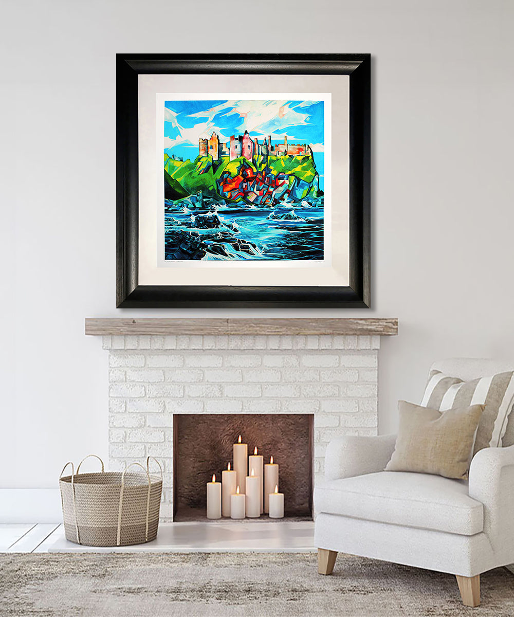 Print - Dunluce Waves