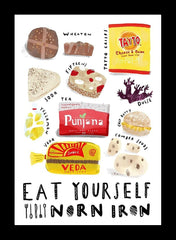 Eat Yourself Norn Iron Flat Black Frame