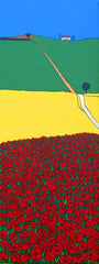 Poppies In Tuscany