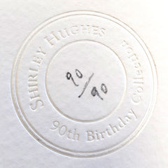 90th Birthday Print - Alfie & Annie Rose Reading