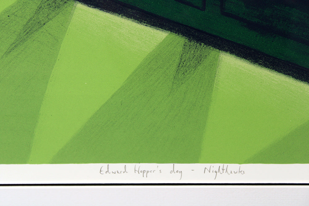 Edward Hopper's Dog - Nighthawks