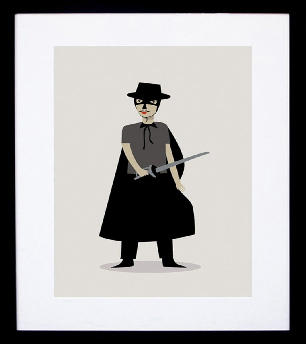 El Zorro Frame Black