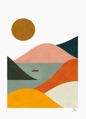 El Barquero-36 x 51.5-Unframed