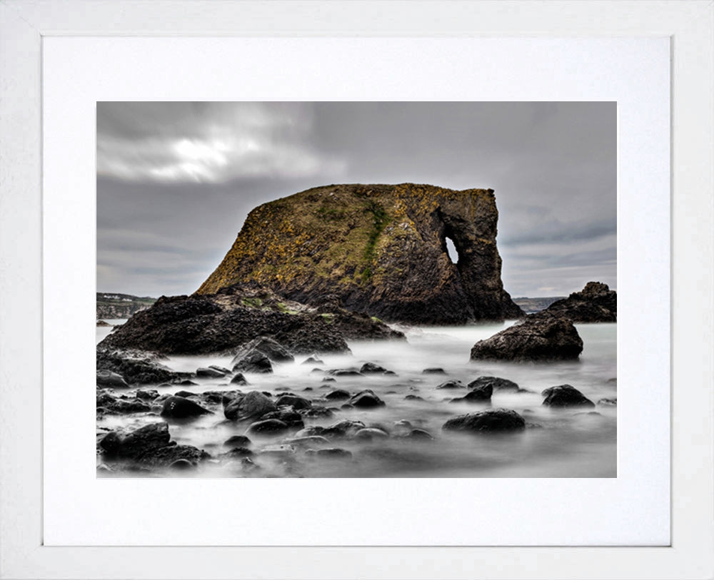 Co Antrim - Elephant Rock Frame White