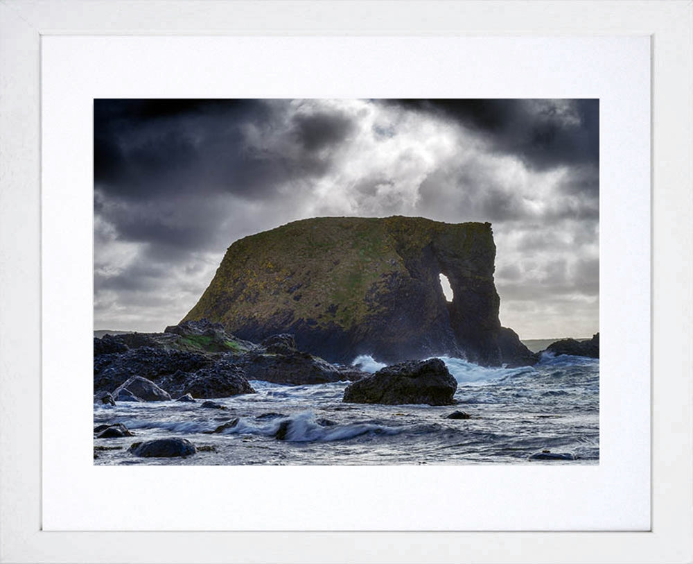 Co Antrim - Elephant Rock Frame White