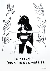 Other - Embrace Your Inner Warrior Unframed