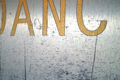 Aluminium Print: This Kitchen Is For Dancing Metallic