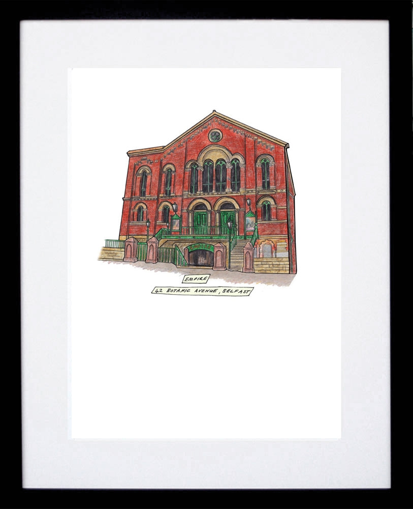 Pubs - The Belfast Empire Black frame