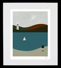 English Summer Black Frame