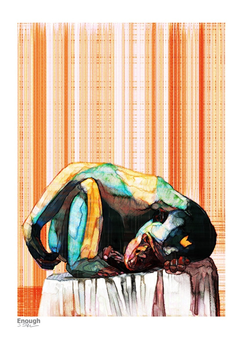 Ape Series - Enough Unframed