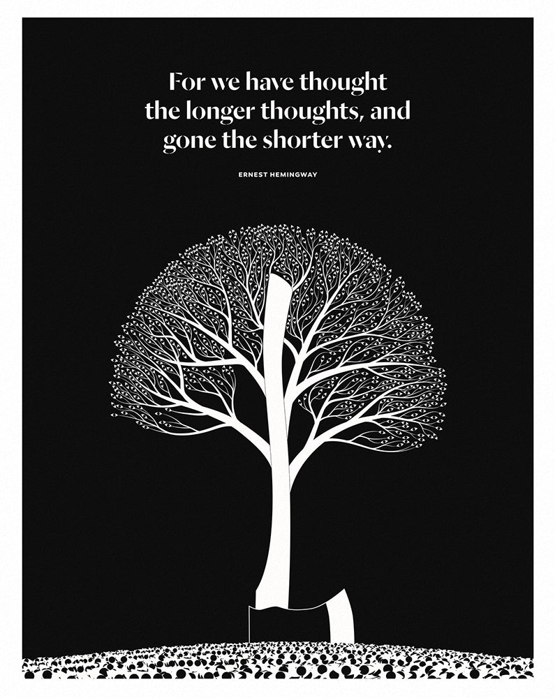 Ernest Hemingway - Thoughts Unframed