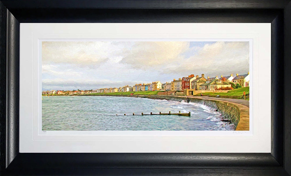 Co Down - The Esplanade Ballyholme Frame Black Chunky 96.5x58