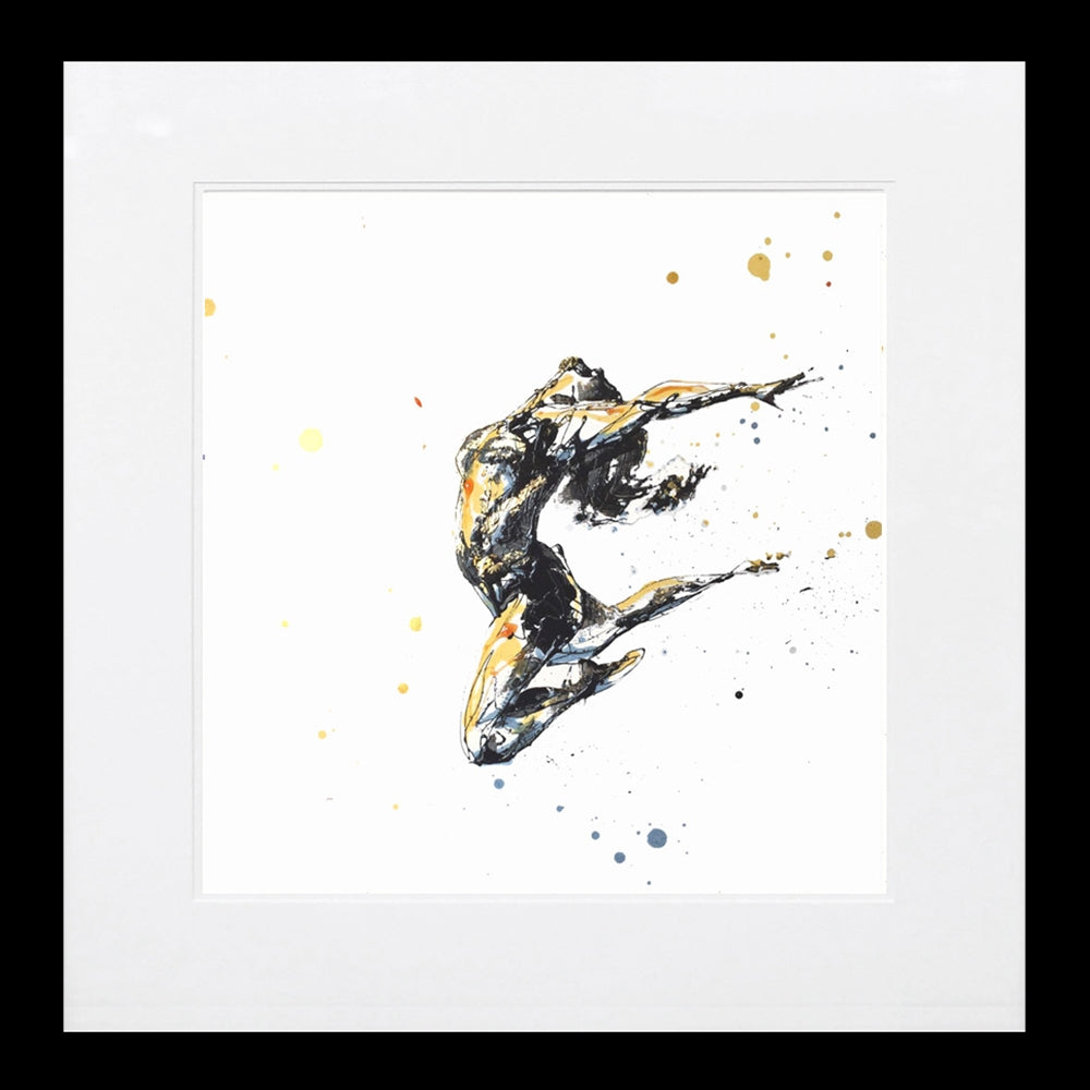 Print Ltd Edition Figurative - Euphoria Frame Black