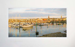 Co Down - Evening Bangor Marina Unframed 71x45