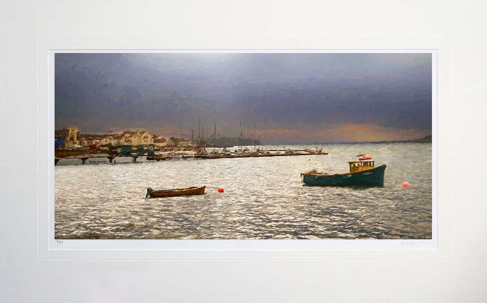 Co Down - Evening Light Portaferry Unframed 71x45