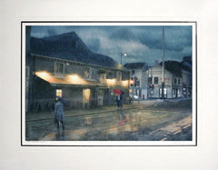 Co Down - Rain Series - Evening Rain Holywood-76 x 45.5-Unframed