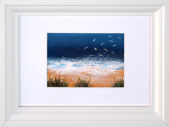 Evening Seagulls Framed