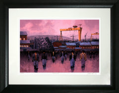 Print - Exodus-74 x 56-Chunky Black Frame