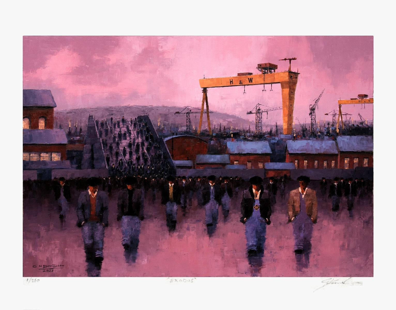 Print - Exodus-74 x 56-Unframed