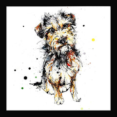 Print Open Edition Animals - Expectation-Available In One Size Only-Black Box Frame (No Mount)