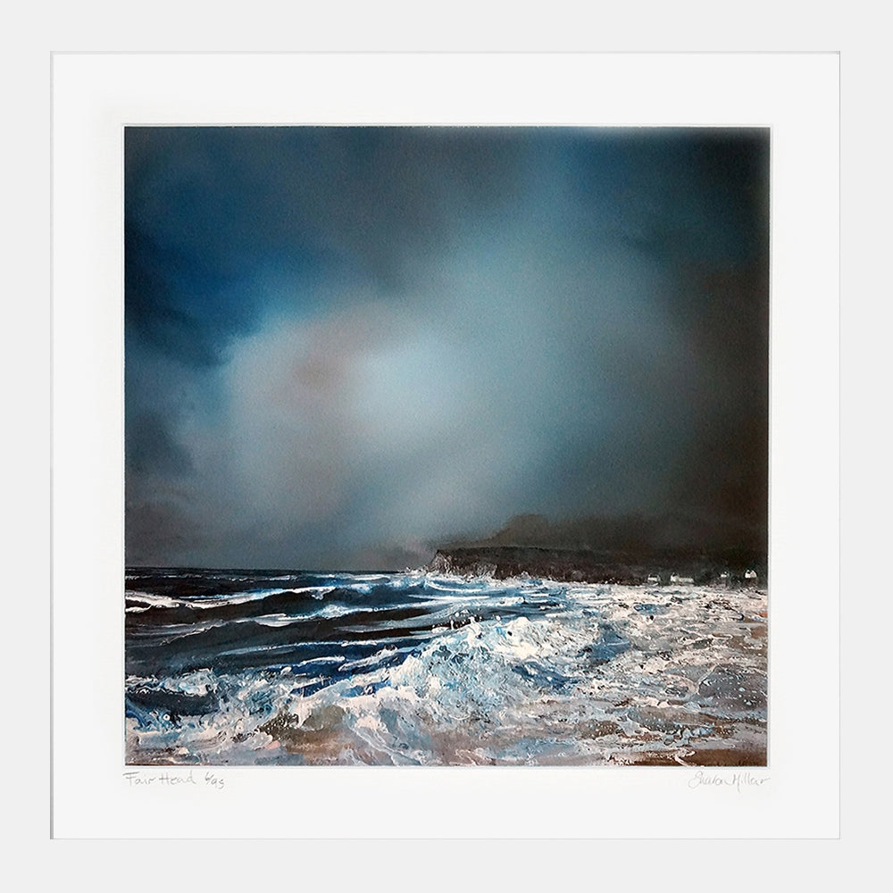 Print - Fair Head - White Box Frame