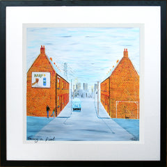 Fancy a Pint Framed 40 x 40