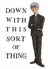 Father Ted - Down With This Sort Of Thing Unframed
