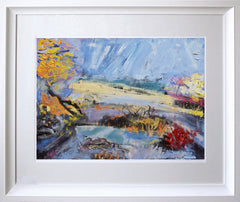 February Garden Framed