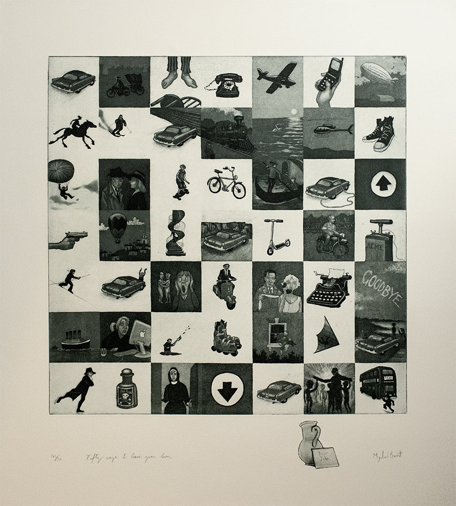 Fifty Ways to Leave Your Lover Unframed