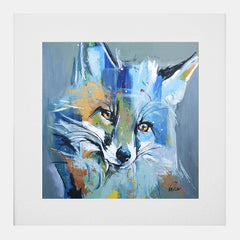 Print - Finn White Box Frame (With Mount)