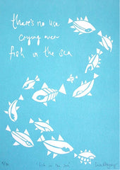 Screen Print - Fish in the Sea Unframed