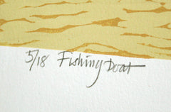 Linocut Print - Co Down Fishing Boat