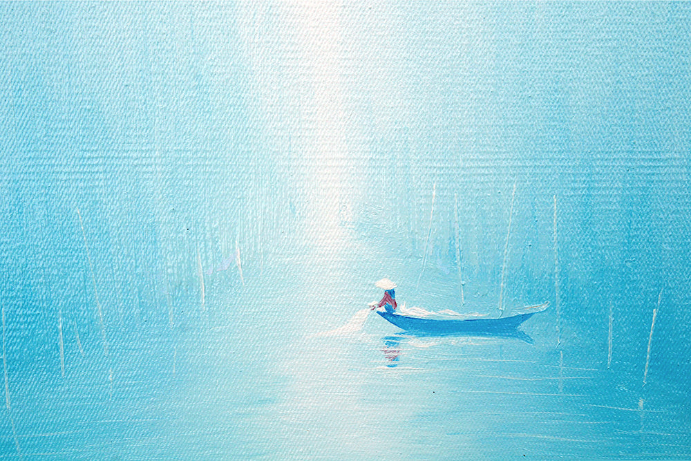 Fishing By The Reeds