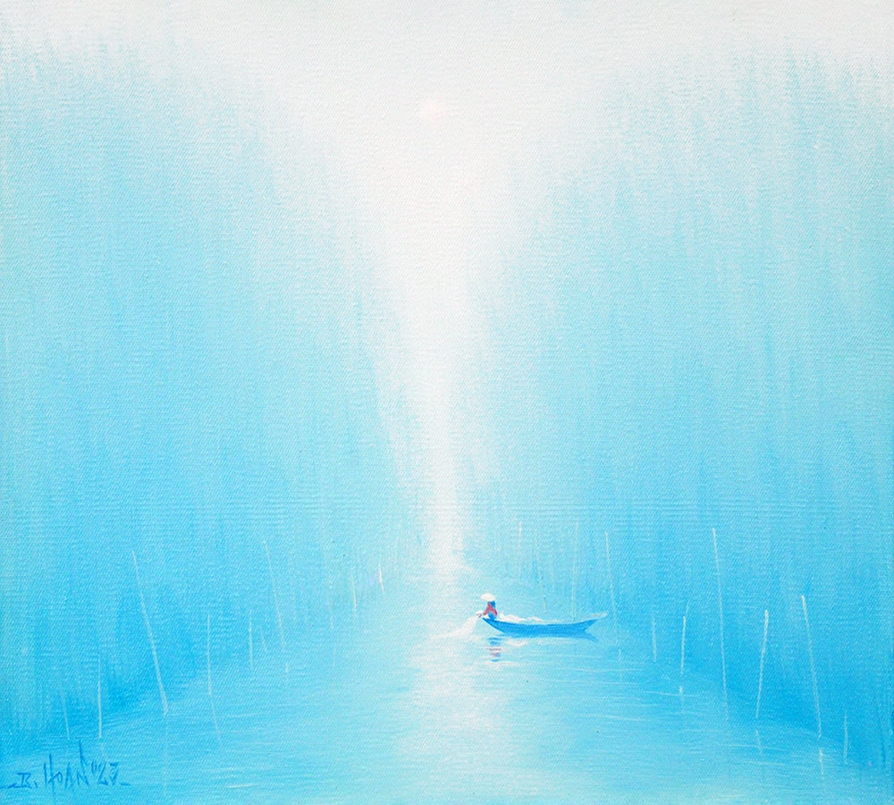 Fishing By The Reeds