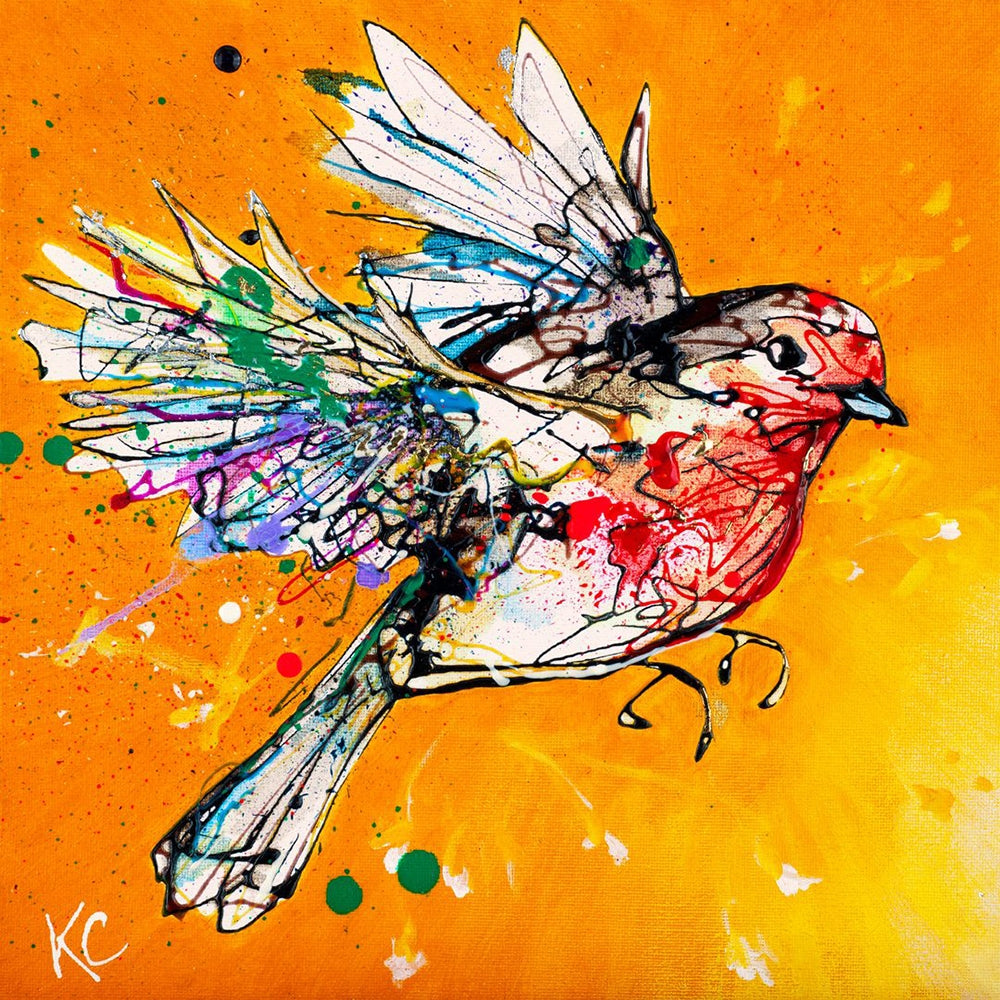 Print Open Edition Animals - Fly High-30 x 30-Unframed