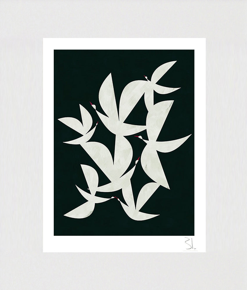 Flying In The Dark Unframed