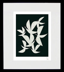 Flying In The Dark Black Frame