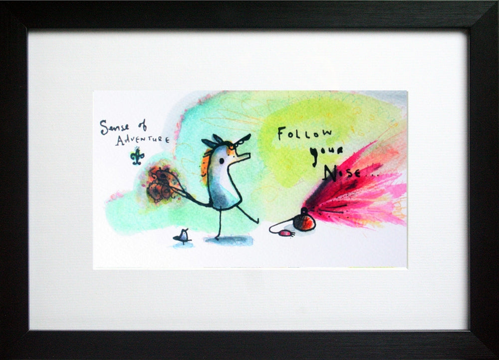Louis - Follow Your Nose Black Frame