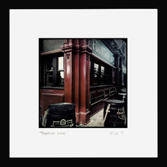 Belfast - Fountain Lane Black Frame (No Mount)