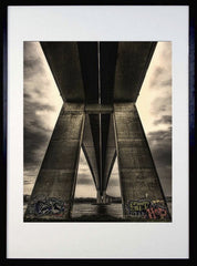 Co Derry - Foyle Bridge Frame Black 40x50