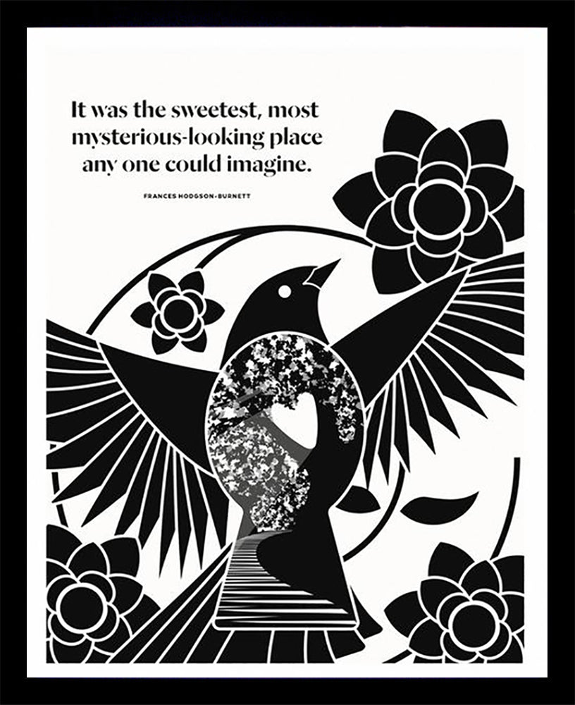 Frances Hodgson Burnett - Mysterious Black Box Frame